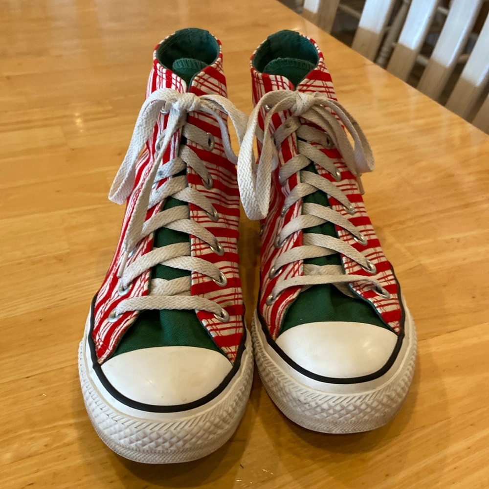 Women’s All Star High Top Christmas Converse
